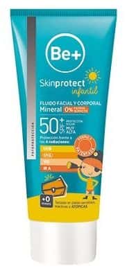 BE+SKIN PROTECT ULT.MINERAL INFANTIL SPF+50+100