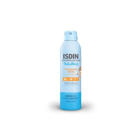 FOTOPROTECTOR ISDIN PEDIATRICS TRANSPARENT SPRAY WET SKIN 50SPF 250ML