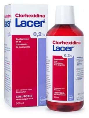 LACER COLUTORIO CLORHEXIDINA 0,2% 500ML