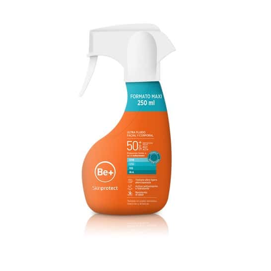 BE+SKINP ULT FLUID SPF50+250ML SPRAY